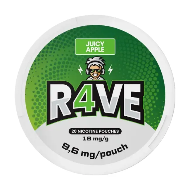 RAVE Juicy Apple 16mg
