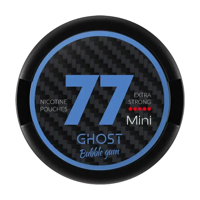 77 GHOST Mini Bubble Gum Extra Strong