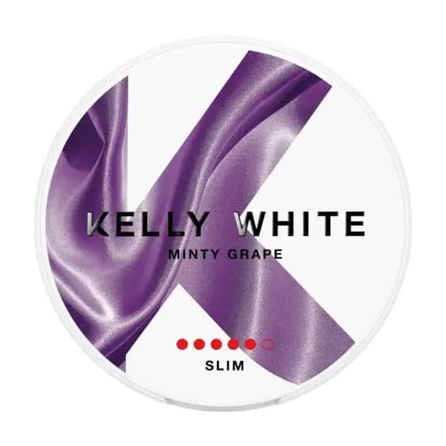 Kelly White Minty Grape Slim Extra Strong