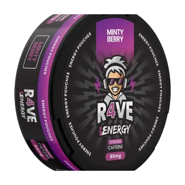 RAVE Energy Minty Berry 80mg