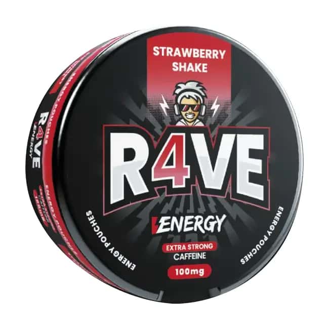 RAVE Energy Strawberry Shake 100mg
