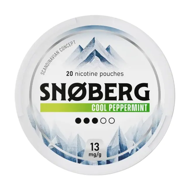 SNOBERG Cool Peppermin 13mg