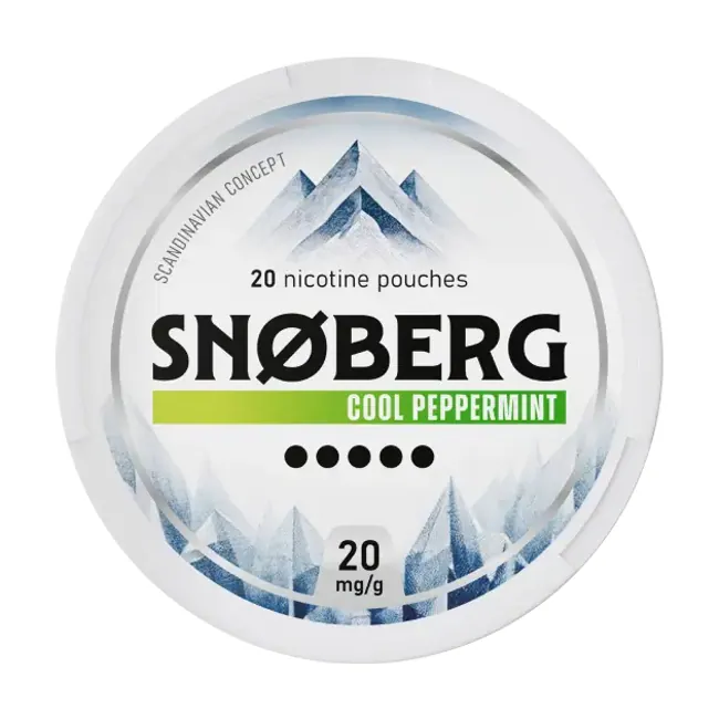SNOBERG Cool Peppermin 20mg