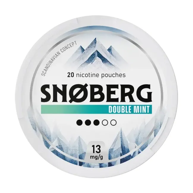 SNOBERG Double Mint 13mg