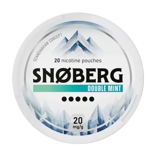 SNOBERG Double Mint 20mg