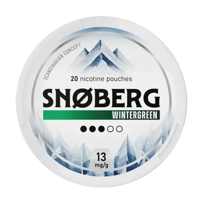 SNOBERG WinterGreen 13mg