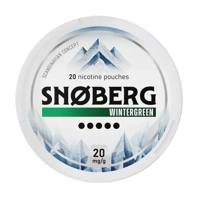 SNOBERG WinterGreen 20mg