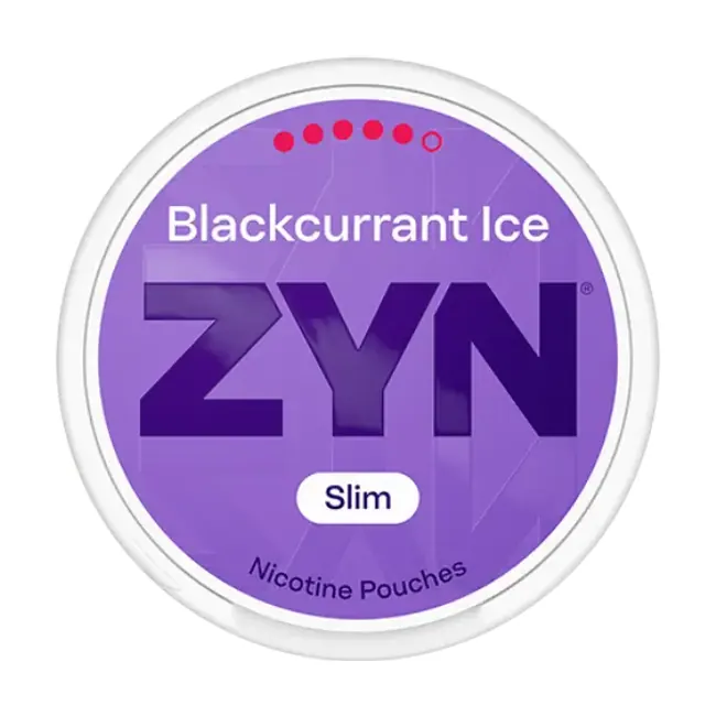 ZYN Blackcurrant Ice Slim S5