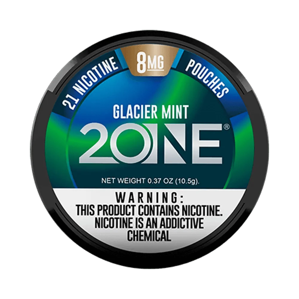 2ONE Glacier Mint 8mg - Vinapouches