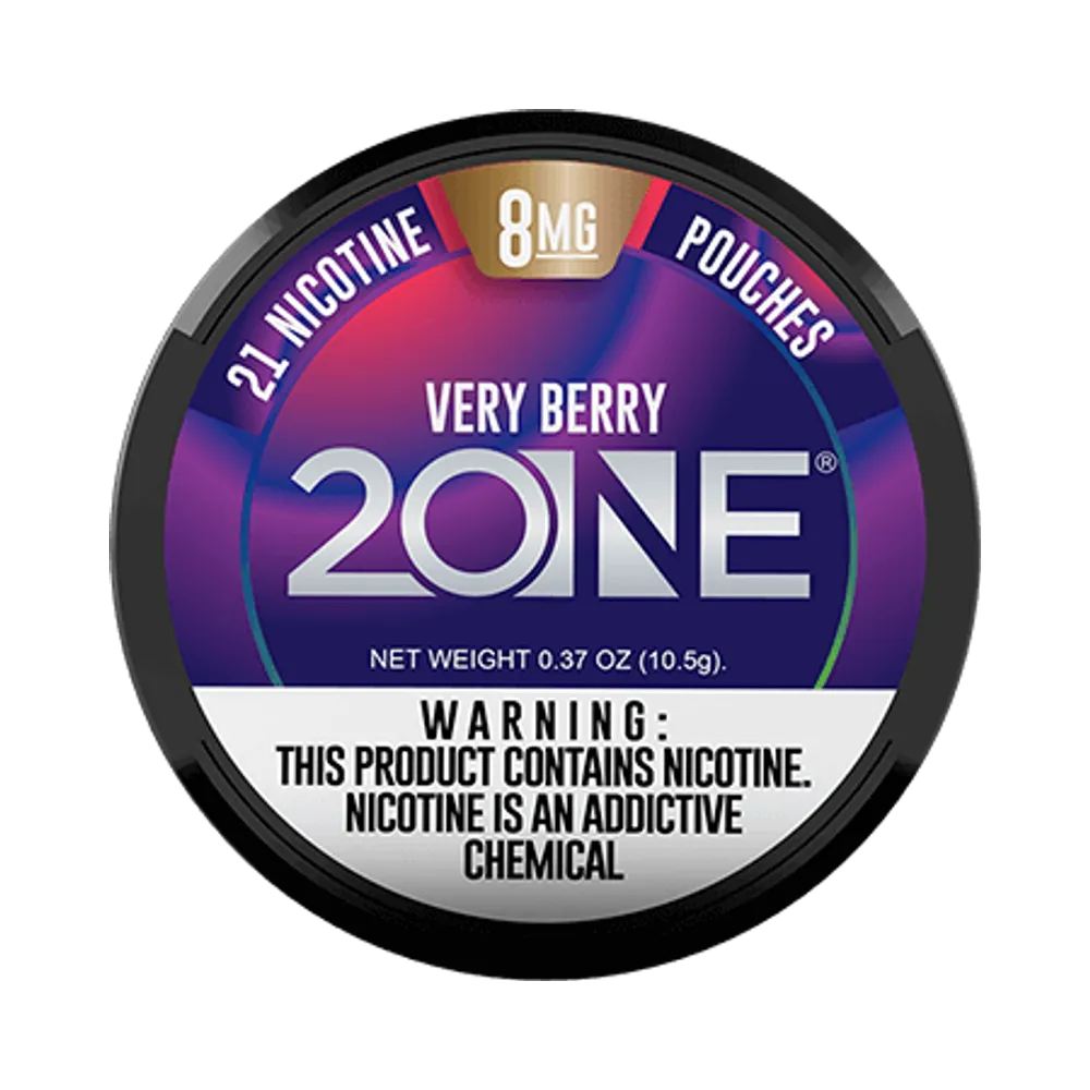 2ONE Very Berry 8mg - Vinapouches