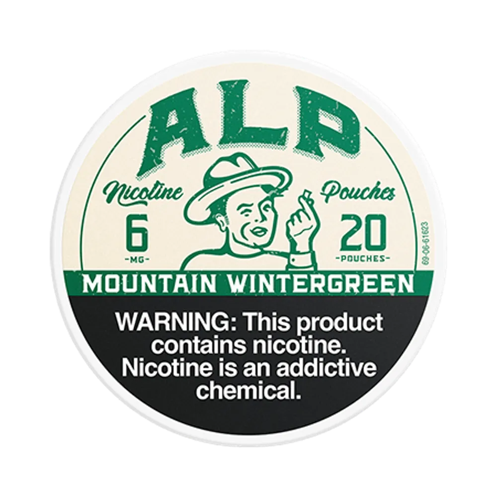 ALP Mountain Wintergreen 6mg - Vinapouches