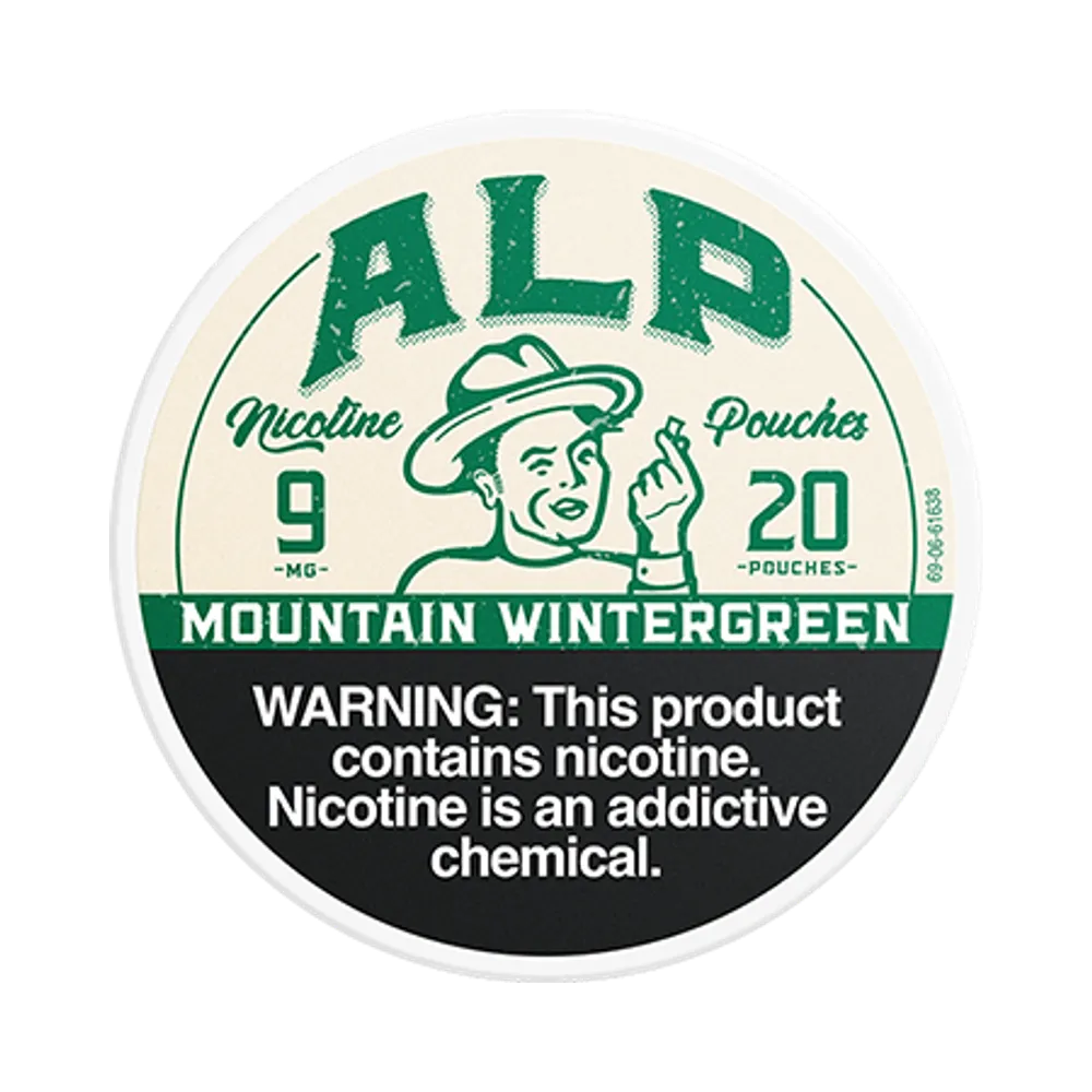 ALP Mountain Wintergreen 9mg - Vinapouches