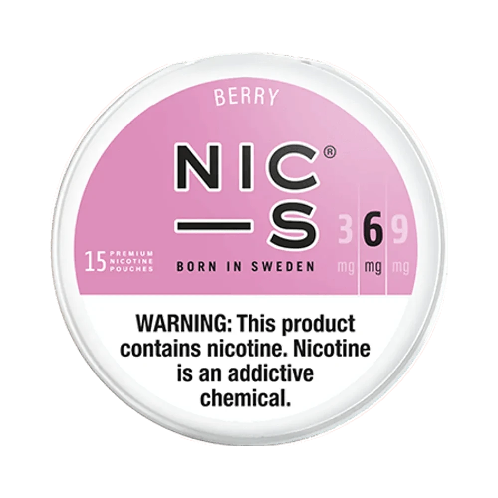 NIC-S Berry 6mg - Vinapouches