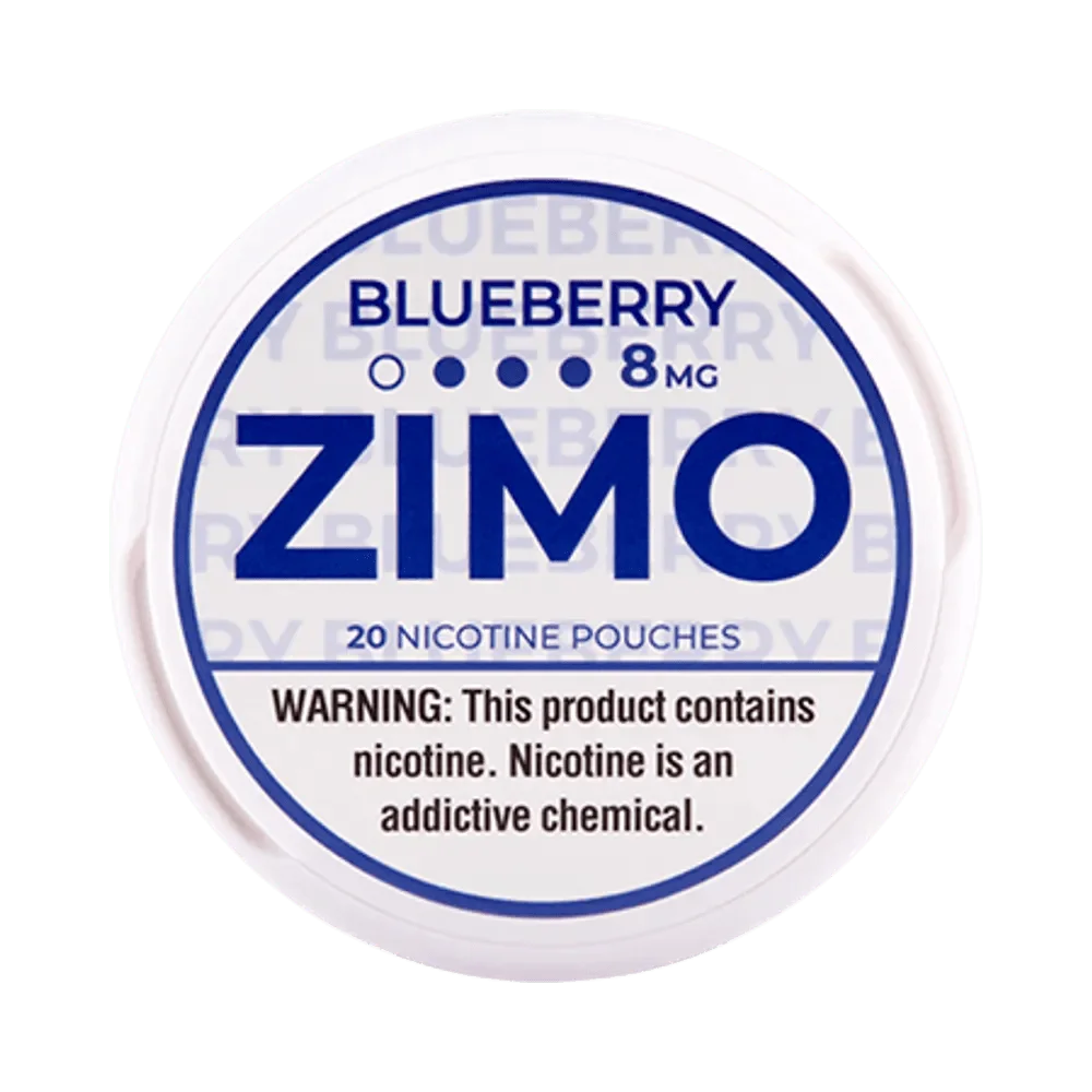 ZIMO Blueberry 8mg - Vinapouches