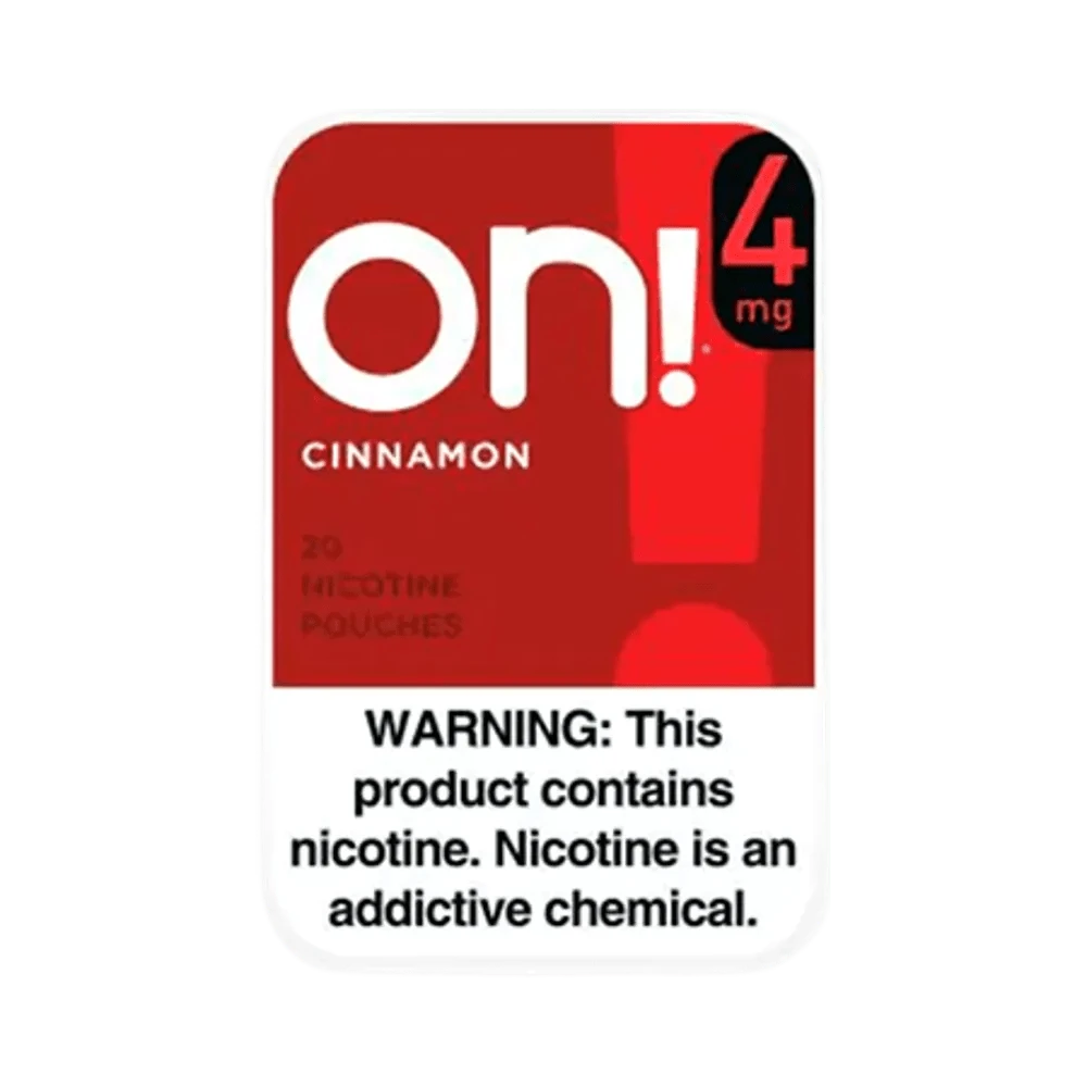 On! Cinnamon 4mg - Vinapouches