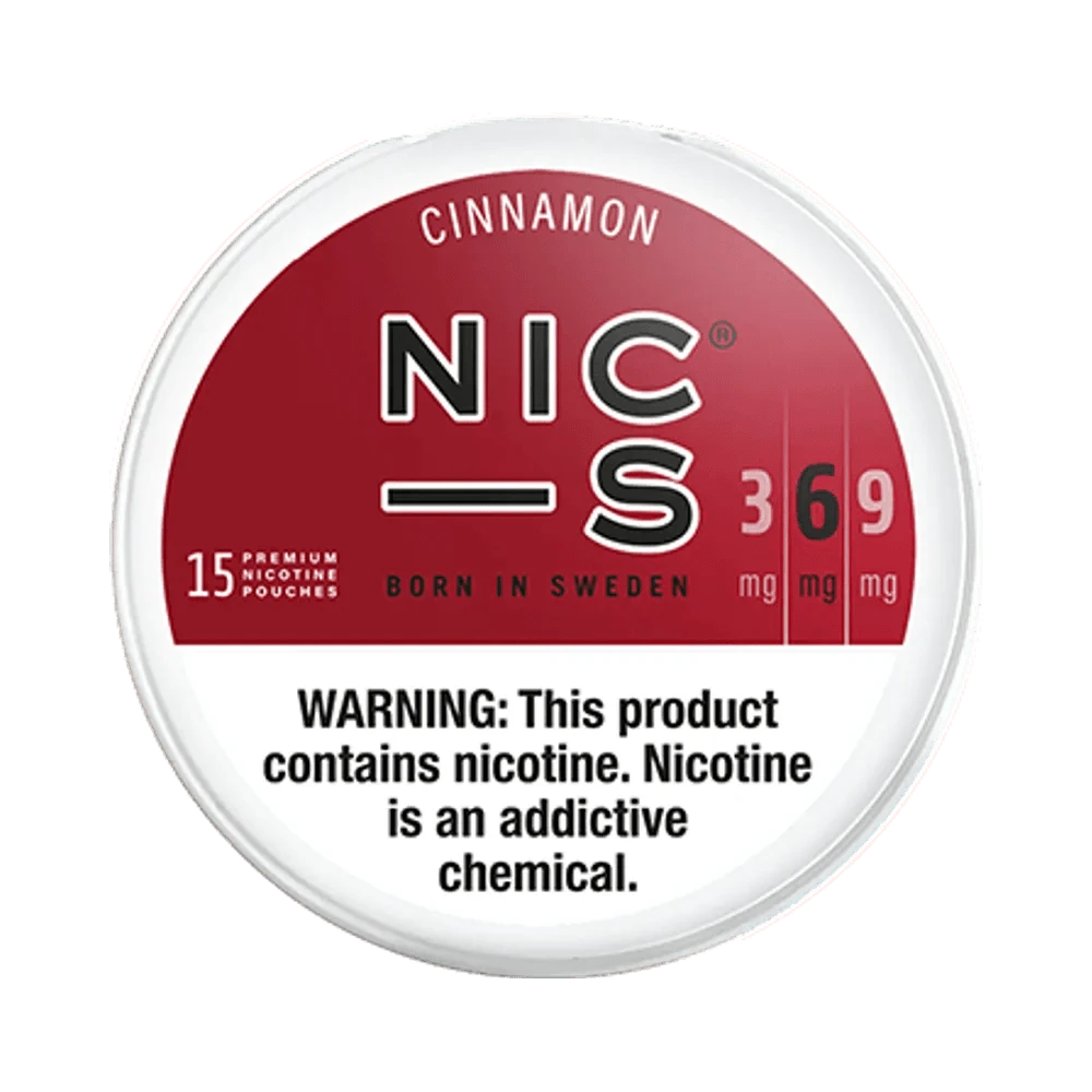 NIC-S Cinnamon 6mg - Vinapouches