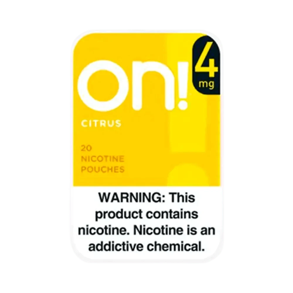 On! Citrus 4mg - Vinapouches