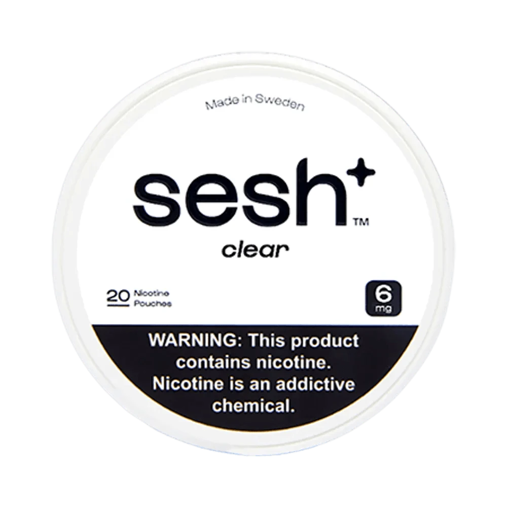 Sesh+ Clear 6mg - Vinapouches