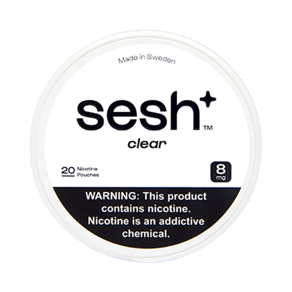 Sesh+ Clear 8mg - Vinapouches