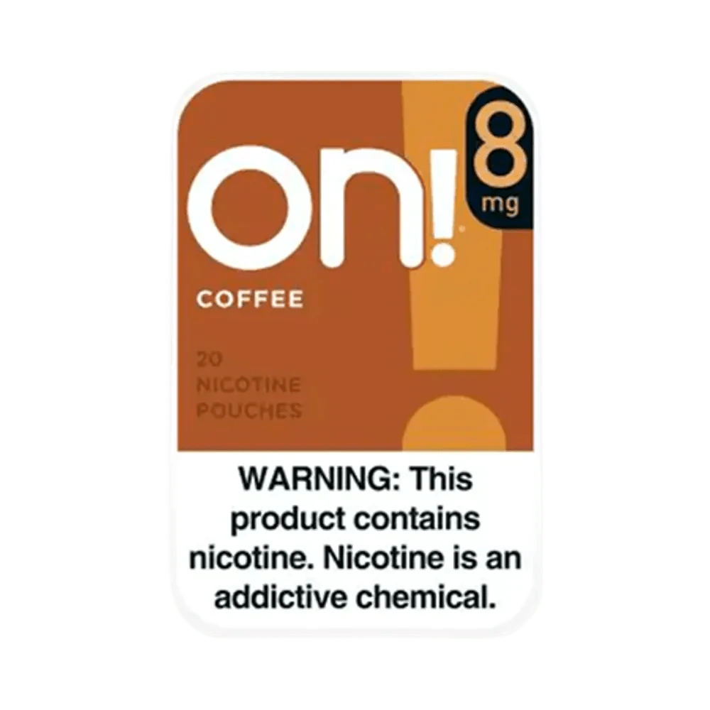 On! Coffee 8mg - Vinapouches
