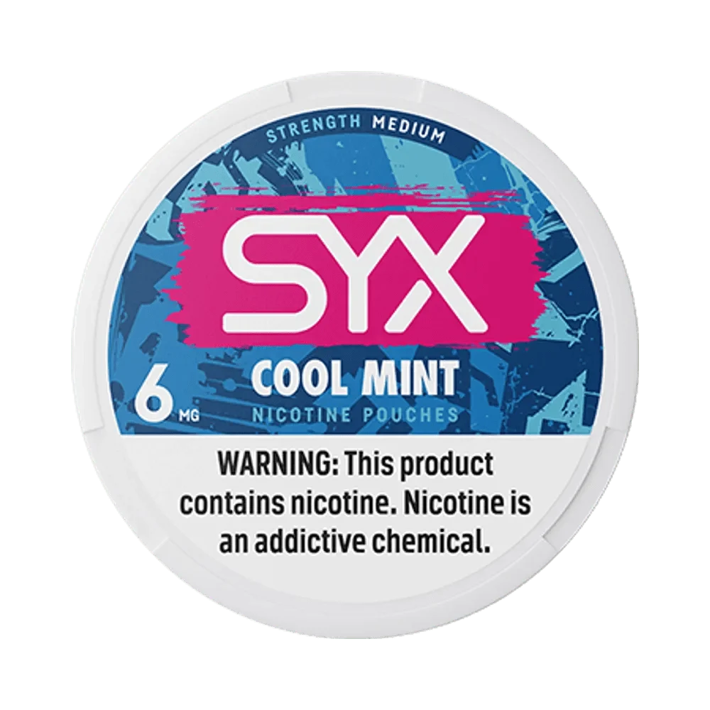 SYX Cool Mint 6mg - Vinapouches