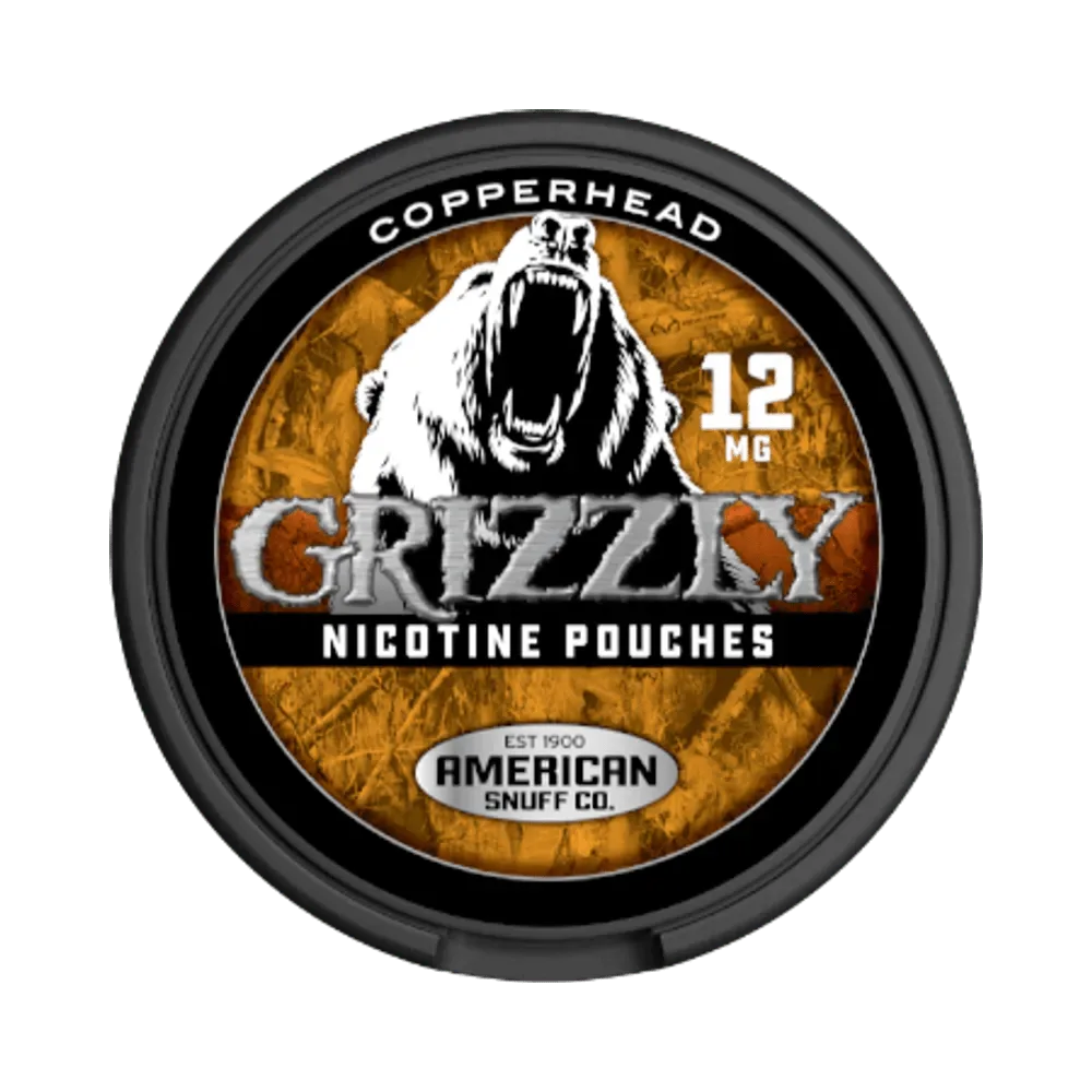 Grizzly Copperhead 12mg - Vinapouches