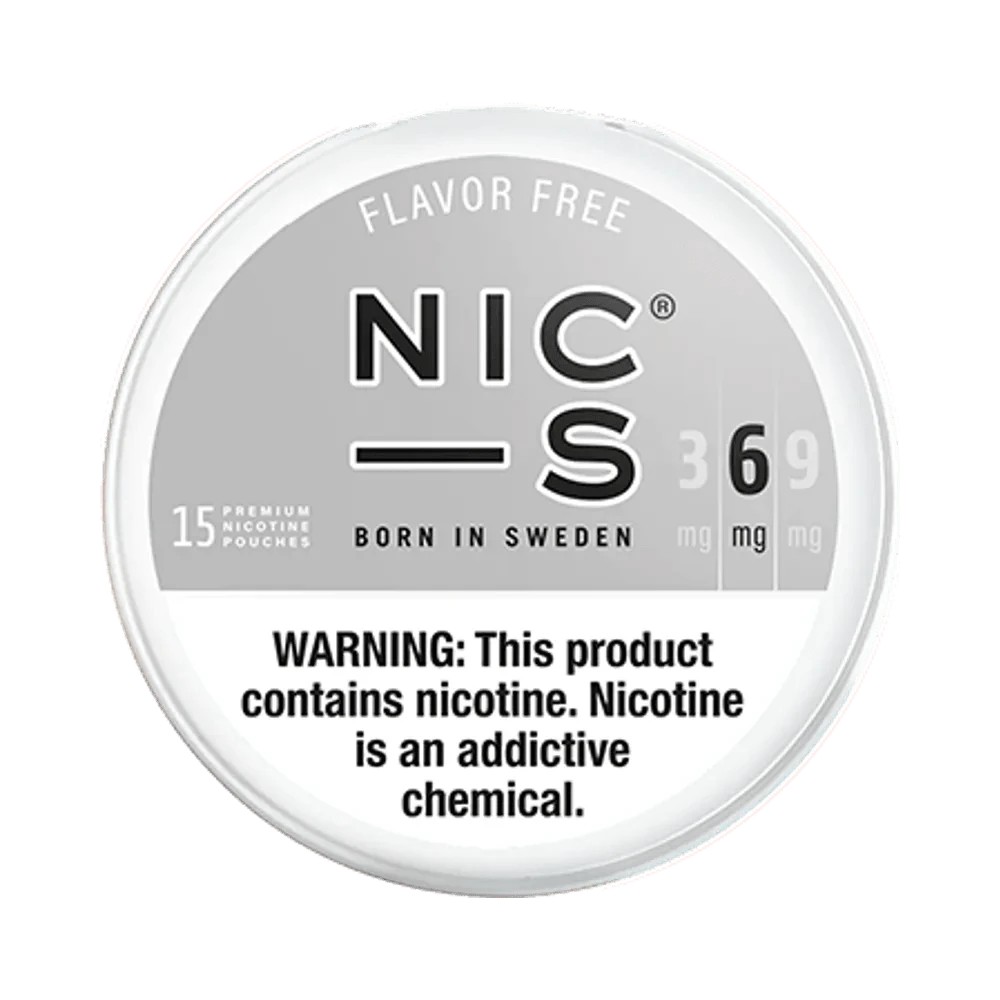 NIC-S Flavor Free 6mg - Vinapouches