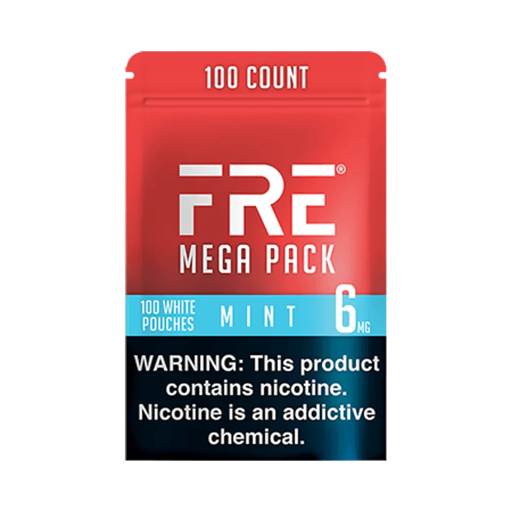 FRE Mint Mega Pack 6mg - Vinapouches