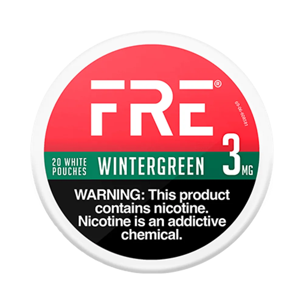 FRE Wintergreen 3mg - Vinapouches