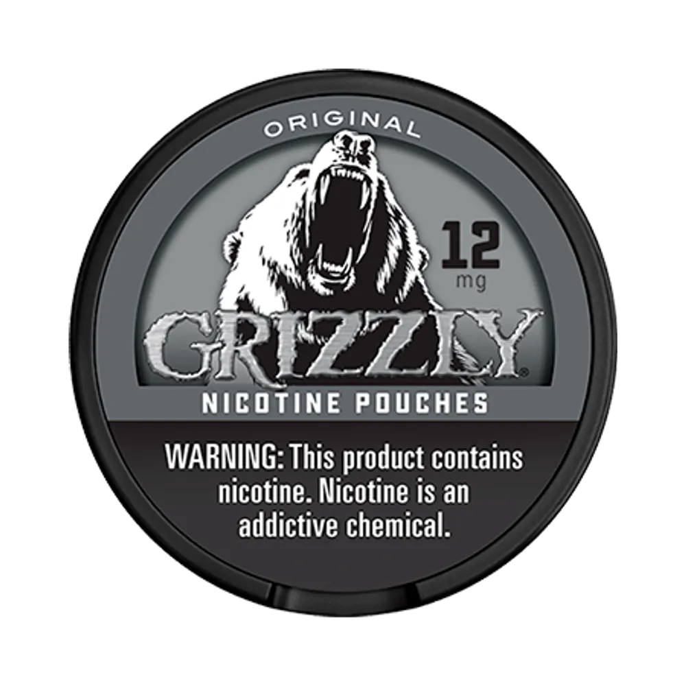 Grizzly Original 12mg - Vinapouches