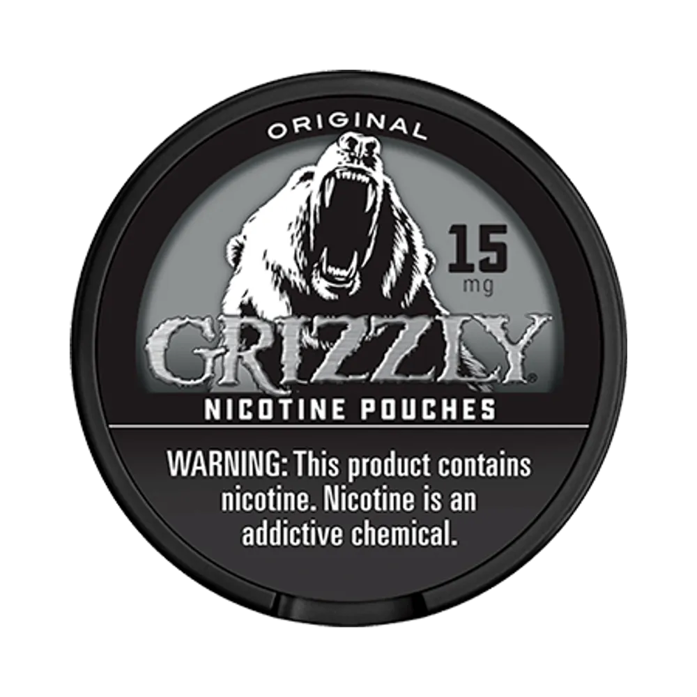 Grizzly Original 15mg - Vinapouches