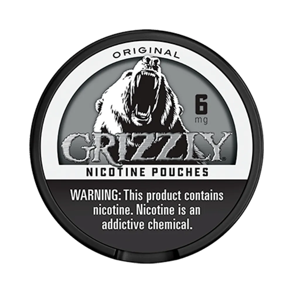 Grizzly Original 6mg - Vinapouches