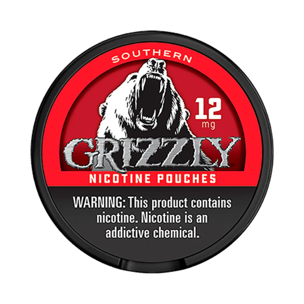 Grizzly Southern 12mg - Vinapouches