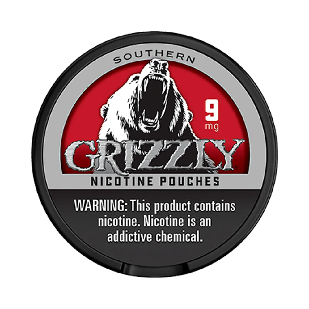 Grizzly Southern 9mg - Vinapouches