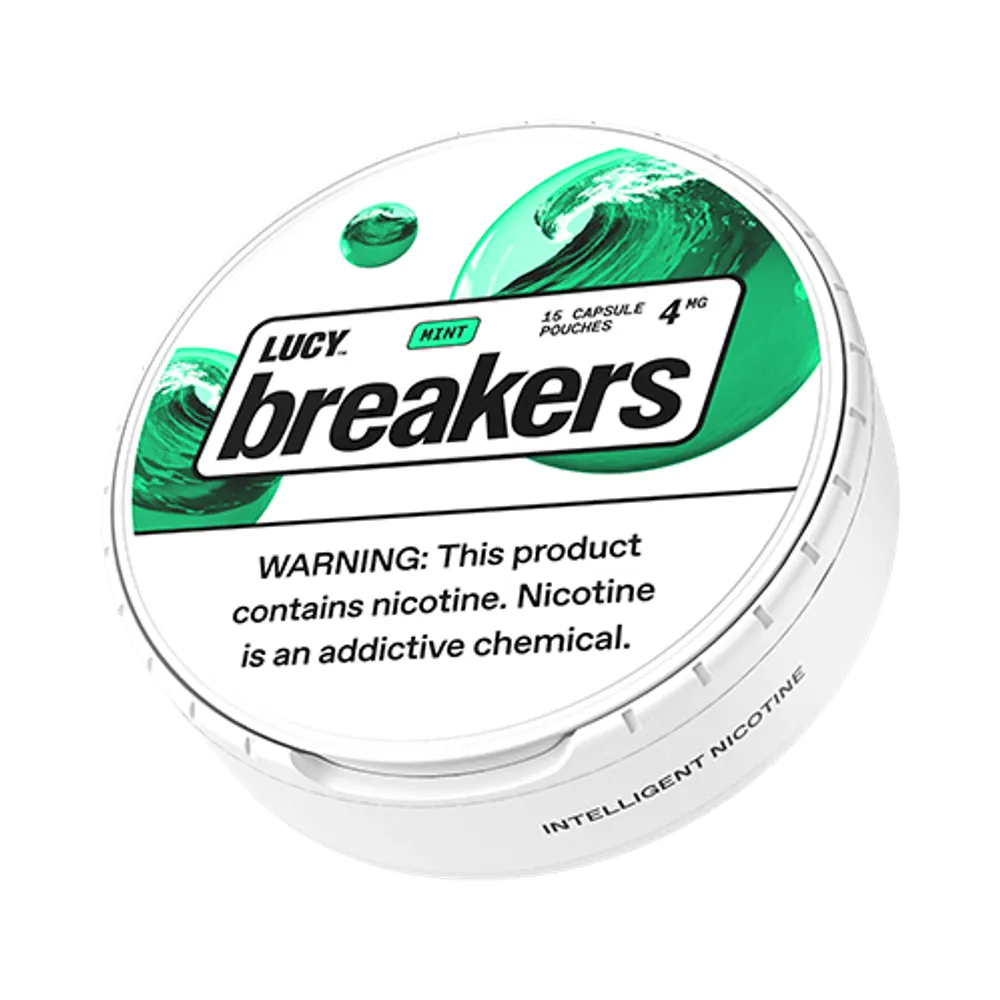 LUCY Breakers Mint 4mg - Vinapouches
