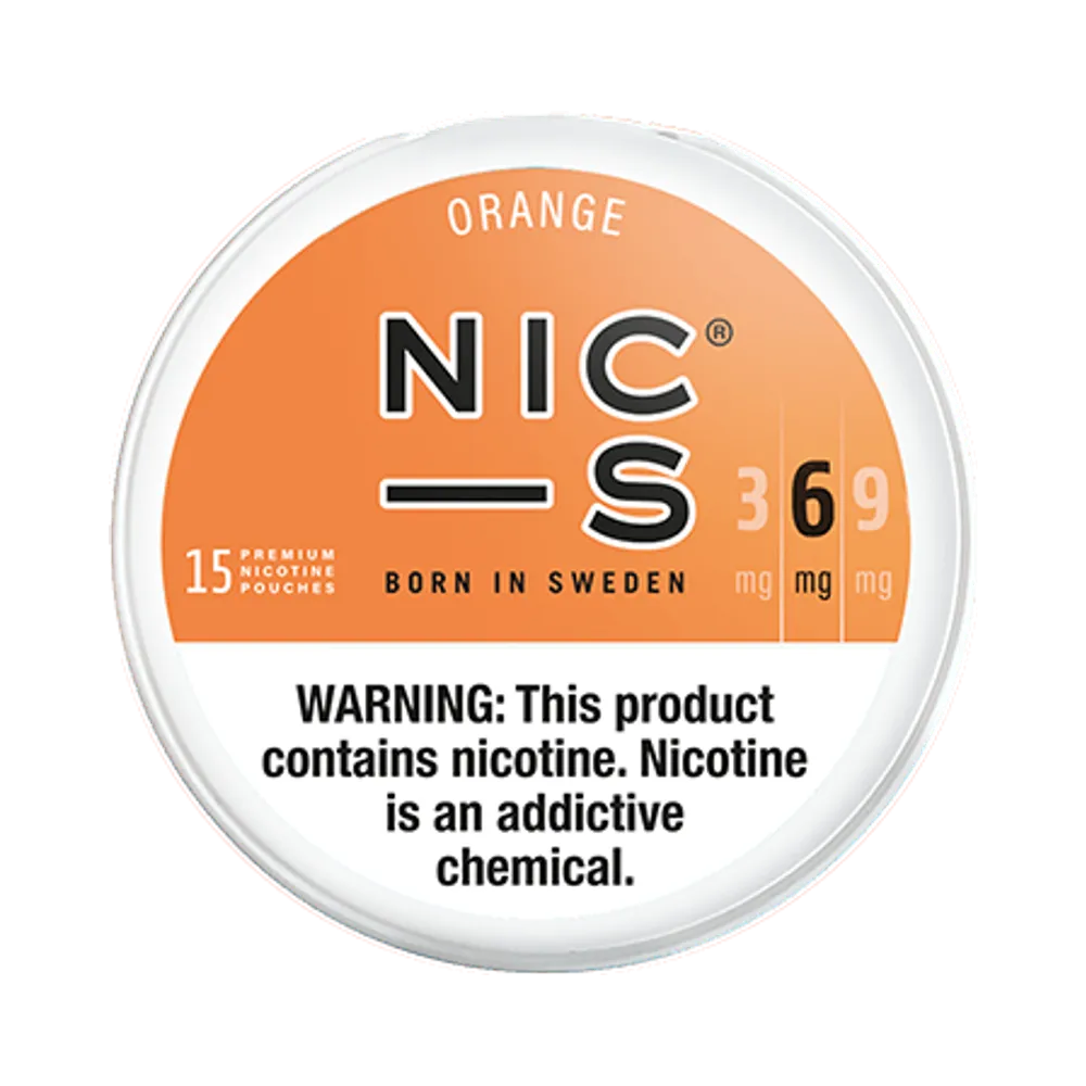 NIC-S Orange 6mg - Vinapouches