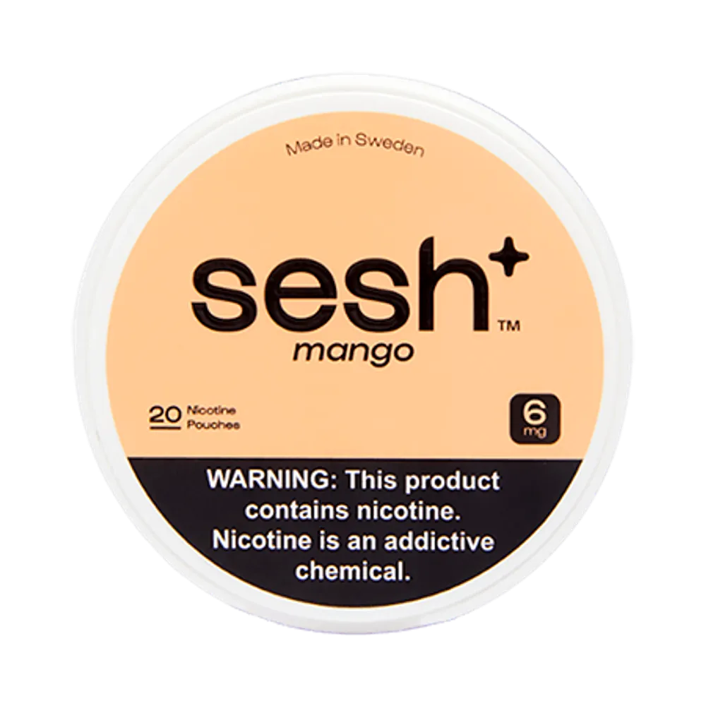 Sesh+ Mango 6mg - Vinapouches