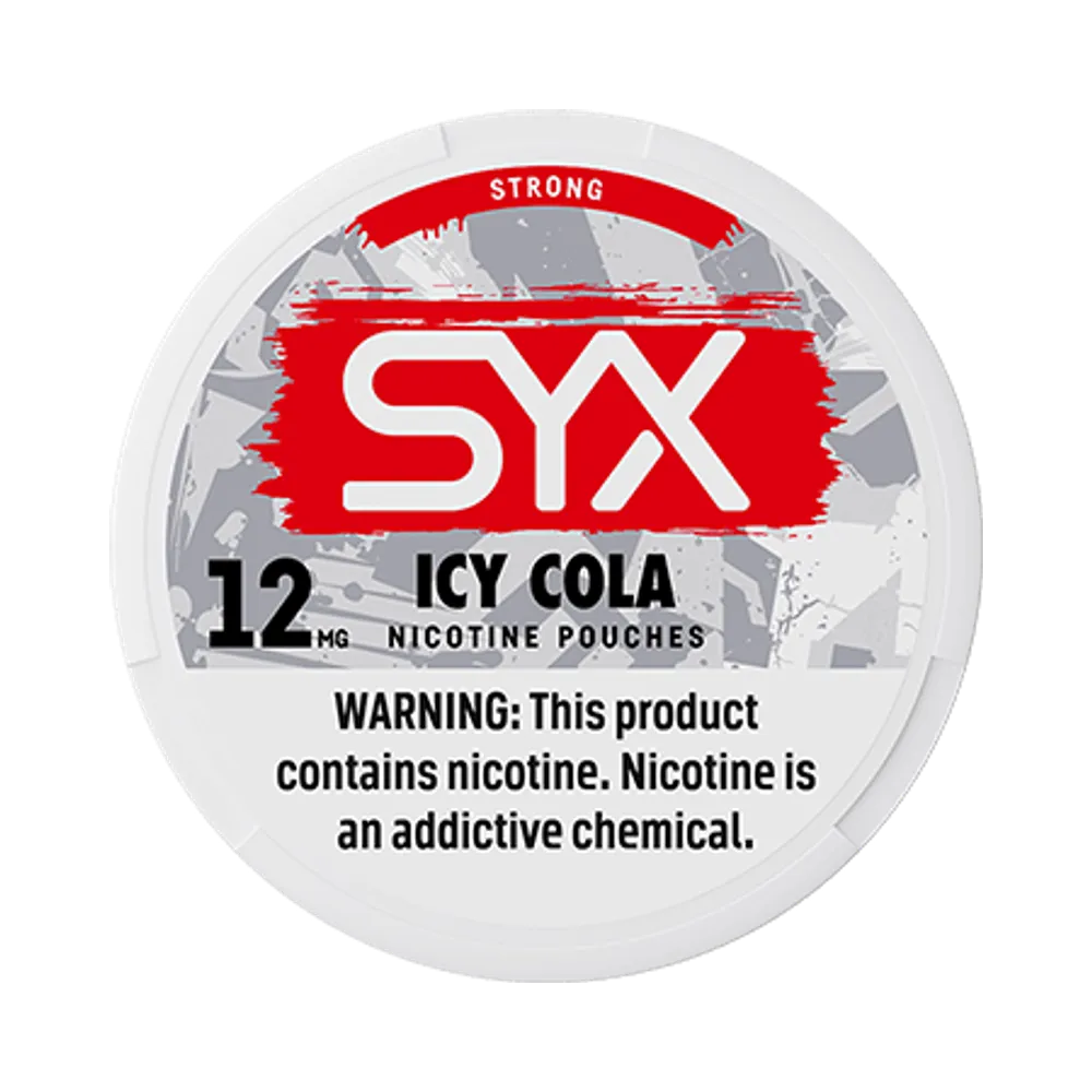 SYX Icy Cola 12mg - Vinapouches