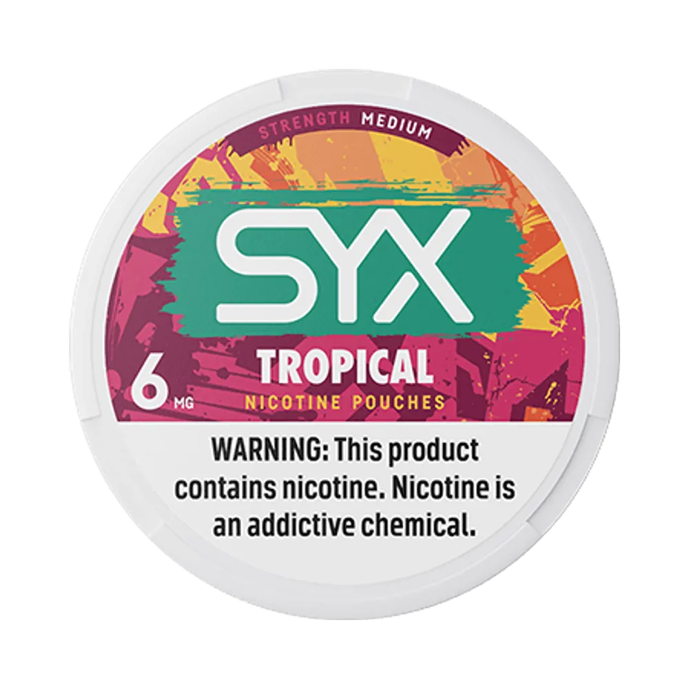 SYX Tropical 6mg - Vinapouches