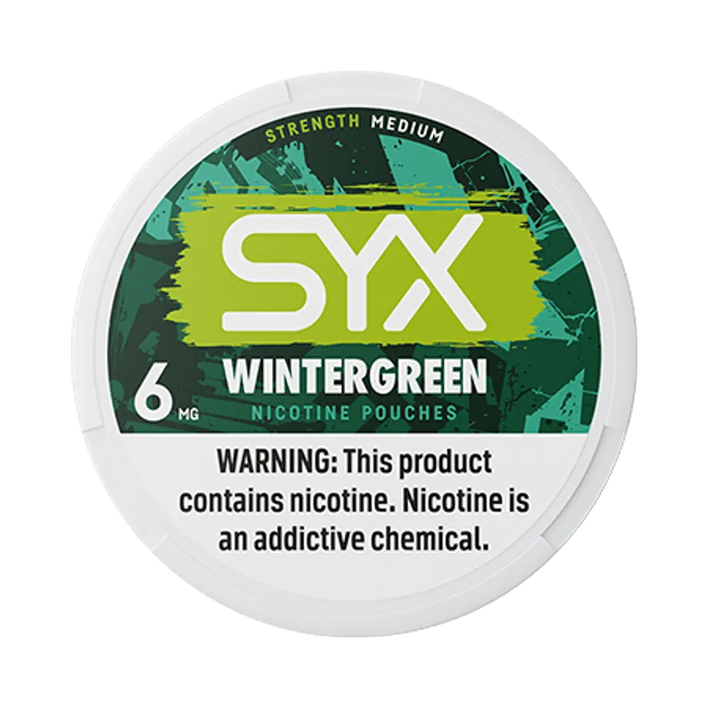 SYX Wintergreen 6mg - Vinapouches