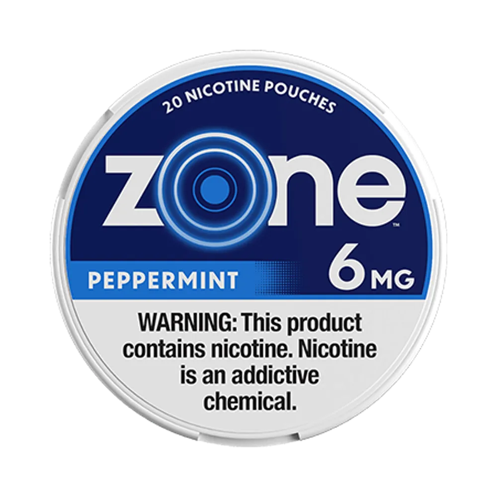 ZONE Peppermint 6mg - Vinapouches