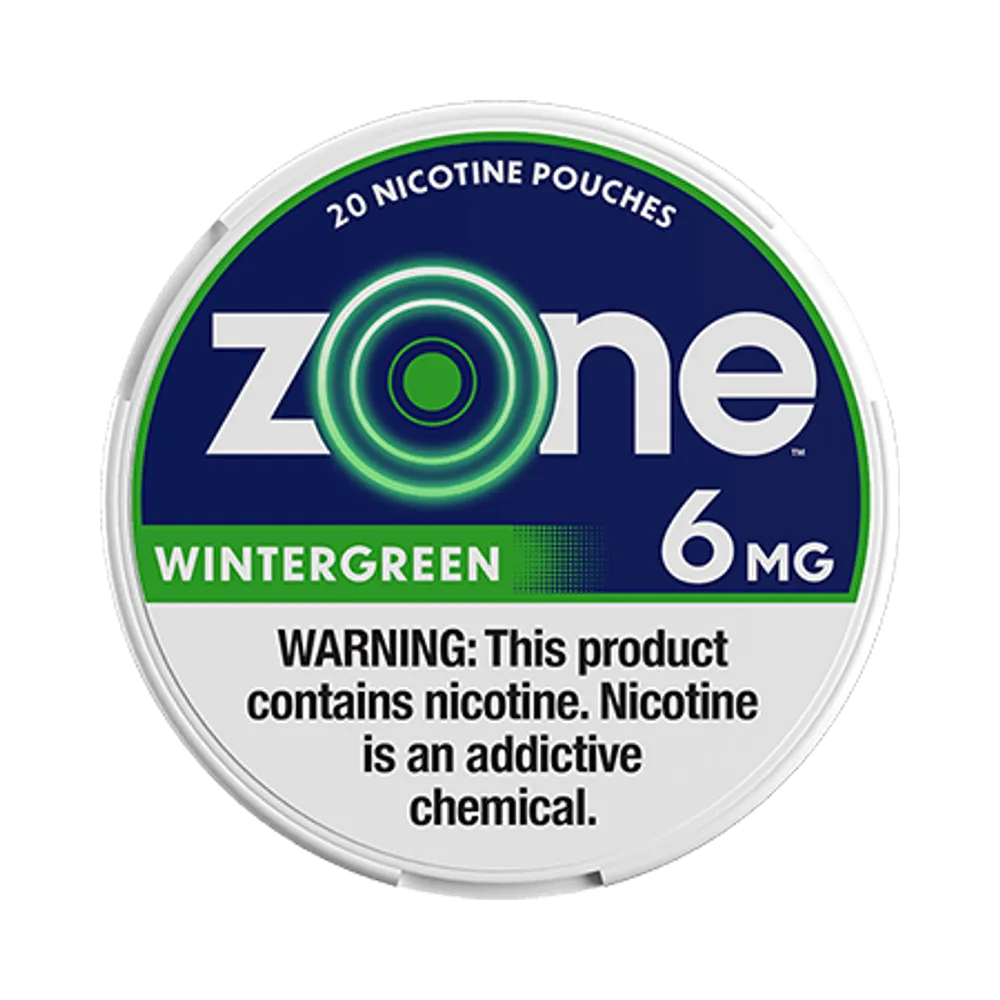 ZONE Wintergreen 6mg - Vinapouches
