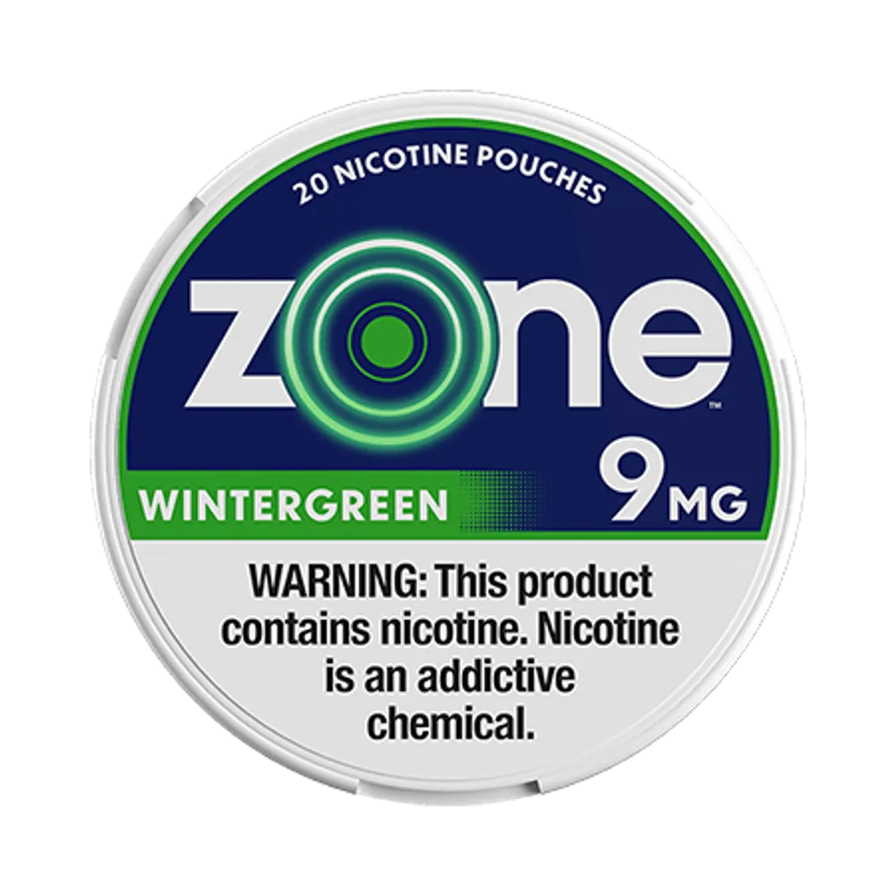 ZONE Wintergreen 9mg - Vinapouches